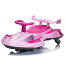 Carrinho Elétrico Infantil com Giro 360 efeito de fumaça no escapamento Luzes Frontais e Laterais